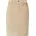 Miniröck in 5-Pocket-Form Beige 46