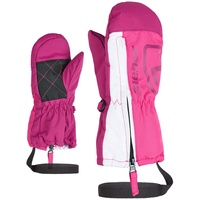 Ziener Baby Leon Ski-Handschuhe/Wintersport | atmungsaktiv Leash, pop pink, 92cm