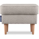 Konsimo Hocker Stralis Textil 41 x 43 x 56 cm Beige