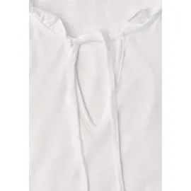street one studio Blusenshirt mit Rüschendetails Weiß 38