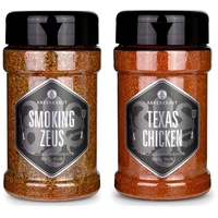 Ankerkraut Smoking Zeus BBQ Rub, 200g & Texas Chicken BBQ Rub, 230g