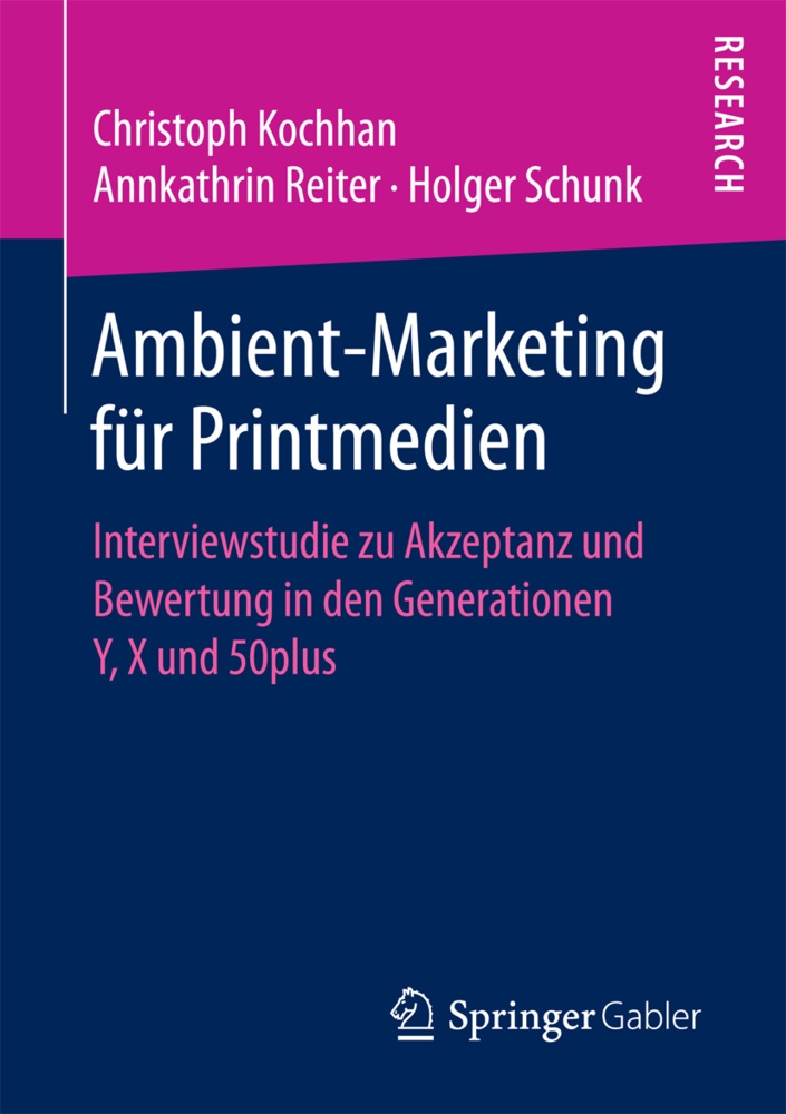 Ambient-Marketing Für Printmedien - Christoph Kochhan  Annkathrin Reiter  Holger Schunk  Kartoniert (TB)