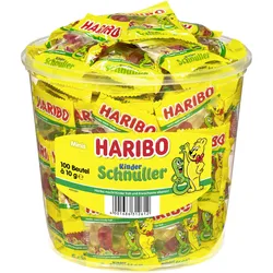 Haribo Fruchtgummi Kinder-Schnuller Minis Runddose
