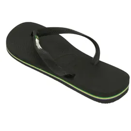 havaianas Brasil Logo Schwarz 43