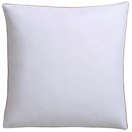 RIBECO Kalle Gänsefederkopfkissen 80 x 80 cm Weiß