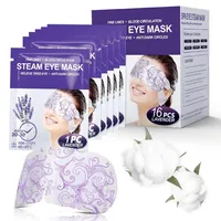 BeMyLady Augenmaske Wärmend 16Pcs Dampf Augen Maske Schlafmaske Wärmebrille für Augenermüdung Augenringe, Migräne, lidrandpflege, Entspannung für die Augen und den Kärper(Lavendel)