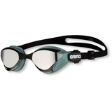 Arena Schwimmbrille Cobra Tri Swipe Mirror Silber/Grün EINHEITSGRÖSSE