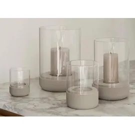 BLOMUS Windlicht Calma Glas Braun