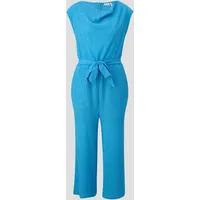 s.Oliver BLACK LABEL Jumpsuit mit Strukturmuster, Hellblau, 42