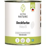 Ultra Nature Deckfarbe Weiß 0,75 l