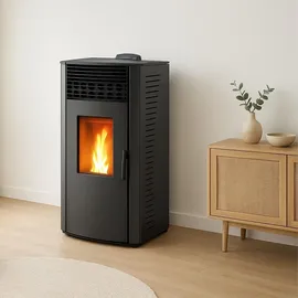 SANNOVER Pelletofen Anita schwarz 12 kW
