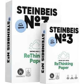 Steinbeis Steinbeis, No. 3 99900554 Universal Druckerpapier Kopierpapier, DIN A4 80 g/m2 500 Blatt Weiß