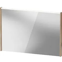 Duravit D-Code Spiegel DC7078055550000 1000x700x48, Eiche Marmoriert, mit LED Beleuchtung