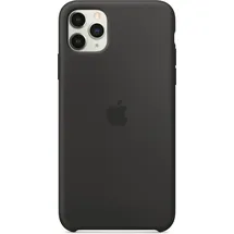 Apple iPhone 11 Pro Max Silikon Case schwarz