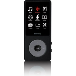 Lenco Xemio-860BK schwarz (256 GB), MP3 Player + Portable Audiogeräte, Grau, Schwarz