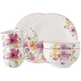 Villeroy & Boch Mariefleur Basic Frühstücks-Set 6-tlg.