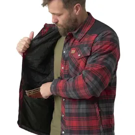 Helikon-Tex Winter Warden Shirt Slate Crimson plaid, Größe M