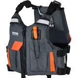 VEVOR Schwimmweste Rettungsweste Kajakweste Lifejacket 80N Erwachsene S