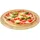 Relaxdays Pizzateller, natürlicher Bambus, Ø 32 cm, Servierbrett für Pizza, Flammkuchen, Käse, rundes Pizzabrett, Natur