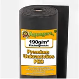 Aquagart 50m2 Unkrautvlies Gartenvlies Mulchvlies Bodengewebe 190g 1m breit PES