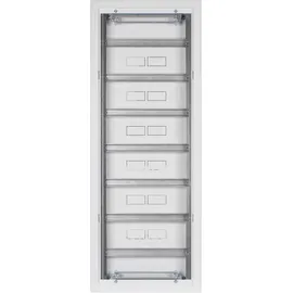 Doktorvolt Verteilerkasten Unterputz Sicherungskasten aus Metall 126 Module 7-reihig IP30 2090