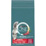 Purina One Sterilcat Reich an Rindfleisch und Weizen 9,75 kg (Rabatt für Stammkunden 3%)