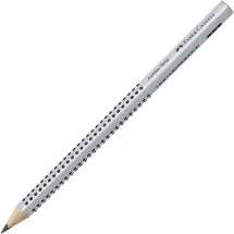 Faber-Castell Bleistift Jumbo Grip 12 St. 3,80 mm Silber