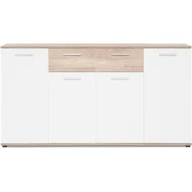 freiraum Jacklin II 160 x 85 x 35 cm Wildeiche/Weiß