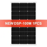 100W Monokristallines Solarmodul 18V für Batterie-Ladung