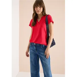 Cecil Shirt mit Split Neck im Tunika-Look - L