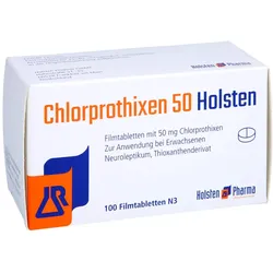 Chlorprothixen 50 Holsten Filmtabletten 100 St