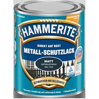 Hammerite Metall-Schutzlack Anthrazitgrau matt 2,5 l