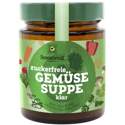 Zuckerfreie Gemüsesuppe bio 120 g, Glas