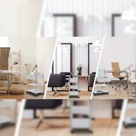 CLP Rollwagen PL912 weiß