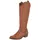 Ital-Design Westernstiefel Damen Camel 37
