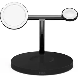 Belkin 3IN1 (15 W), Wireless Charger, Schwarz