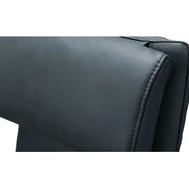 Hukla Relaxsessel Yuna Leder 78 x 88 x 82 cm Blau mit Relax-Funktion