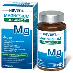 Magnesium Hevert Organic 7 Kapseln 180 St