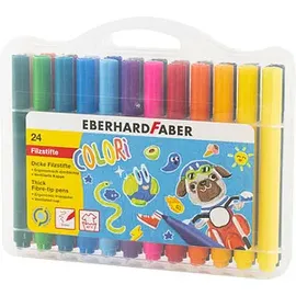Eberhard Faber Colori Filzstifte farbsortiert, 24 St.