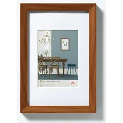 walther + design Fiorito Holz Bilderrahmen 60x80 cm, EICHE DUNKEL