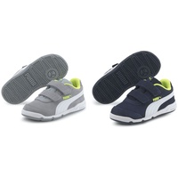 Puma Stepfleex 2 SD V Inf Kinder Baby Schuhe Sneaker , Größe:EUR 24 / UK 7 / 15 cm, Farbe:Blau (Peacoat)