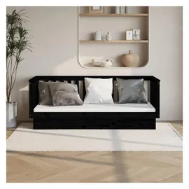 vidaXL Tagesbett 75 x 190 cm schwarz