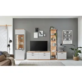 Ideal Wohnen Vitrine Basset Dekor Weiß