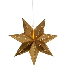 Star Trading Papierstern Classic 7-zackig mit Beleuchtung
