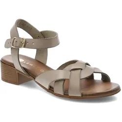 Graue Sandalen Armodo Absatzschuhe, 37