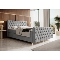 Yourhouse24 Boxspringbett Chester Plus (Bonell-Matratze und Topperr), mit zwei