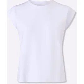 Heine Shirt Kurzarm weiß 50