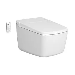 Vitra V-Care Prime Dusch-WC 7231B4036216 weiß,  mit WC-Sitz, Komplettset