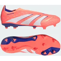 Adidas Predator League Laceless Firm/Multi-Ground Fußballschuh weiß|orange 47 1/3