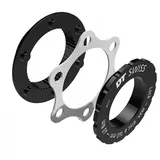 DT Swiss Adapter IS (6-Loch) Road QR, TA9, TA12 schwarz/silber